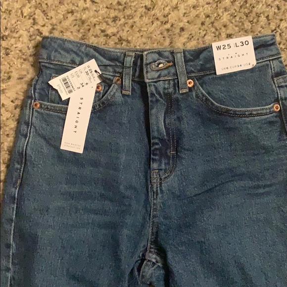 Topshop straight jeans - Picture 3 of 3